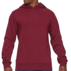 NWT Men's Xersion Fleece Lined Hoodie In Wine Size 4X